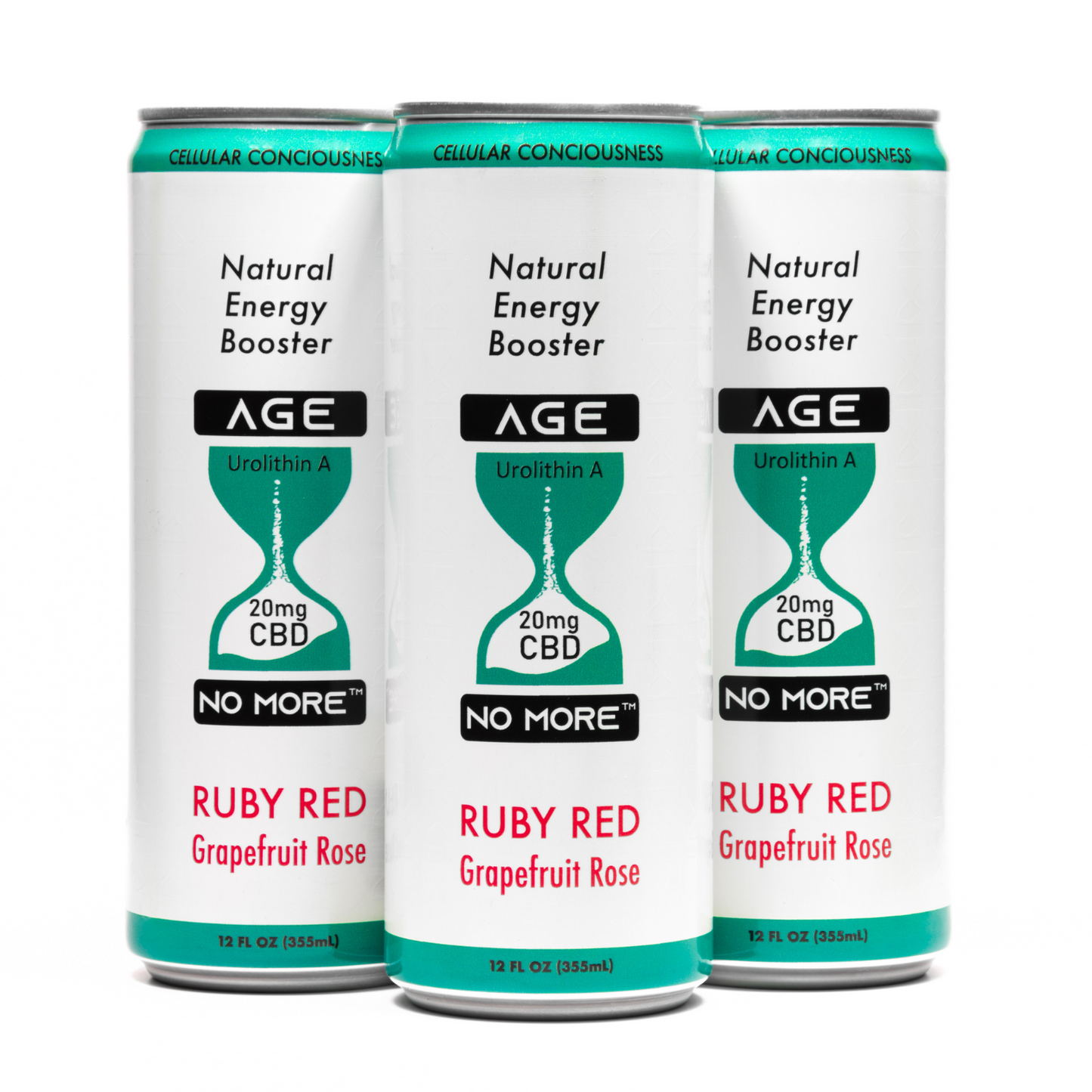 Age No More - Energy Booster - Ruby Red 12 pack